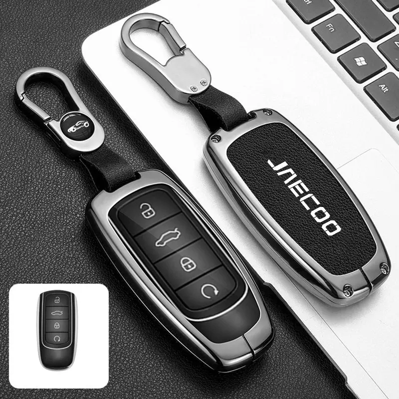J8 Ruihu 8PRO Metal Key Set with Leather Strap - Image 3