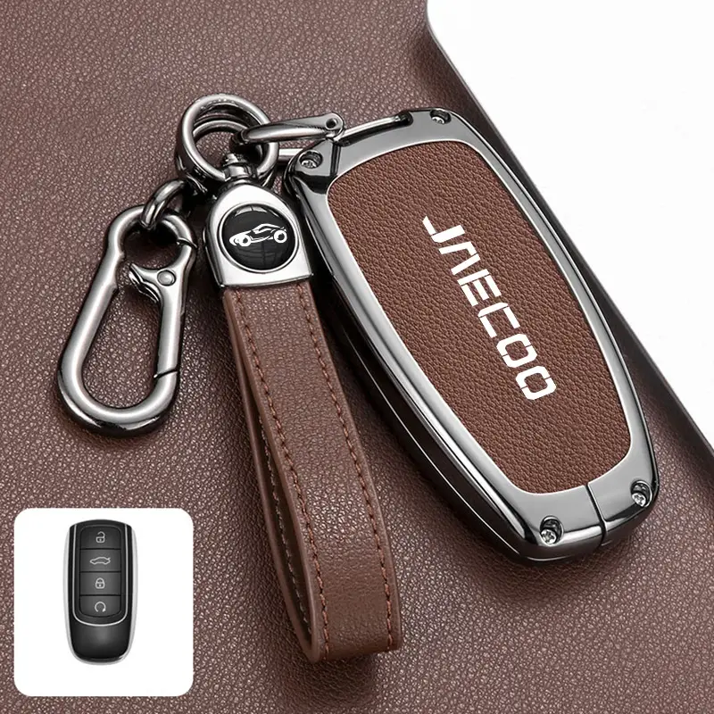 J8 Ruihu 8PRO Metal Key Set with Leather Strap - Image 6