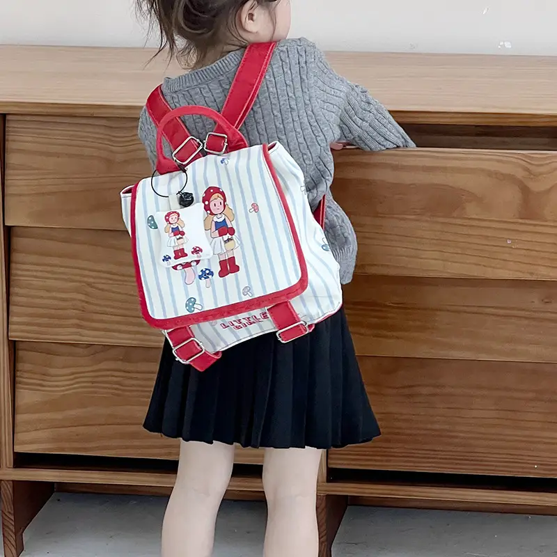 Children's Cartoon Backpack Large Capacity Shoulder Bag - Image 8