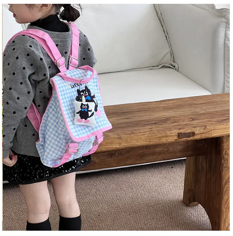 Children's Cartoon Backpack Large Capacity Shoulder Bag — feature 10