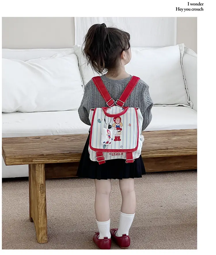 Children's Cartoon Backpack Large Capacity Shoulder Bag — feature 12