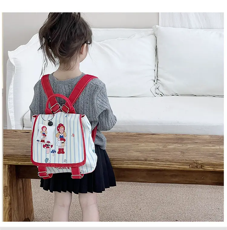 Children's Cartoon Backpack Large Capacity Shoulder Bag — feature 13