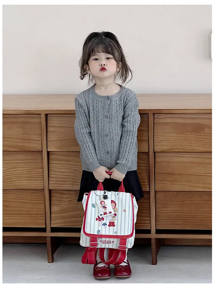 Children's Cartoon Backpack Large Capacity Shoulder Bag — feature 18