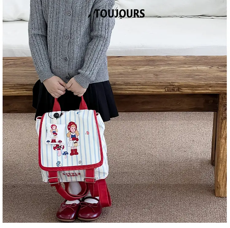 Children's Cartoon Backpack Large Capacity Shoulder Bag — feature 20