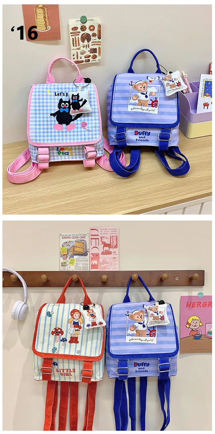 Children's Cartoon Backpack Large Capacity Shoulder Bag — feature 41