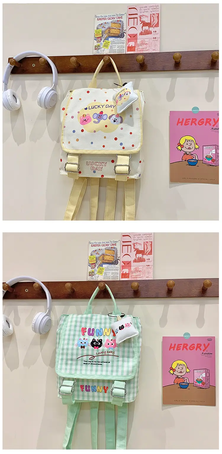 Children's Cartoon Backpack Large Capacity Shoulder Bag — feature 45