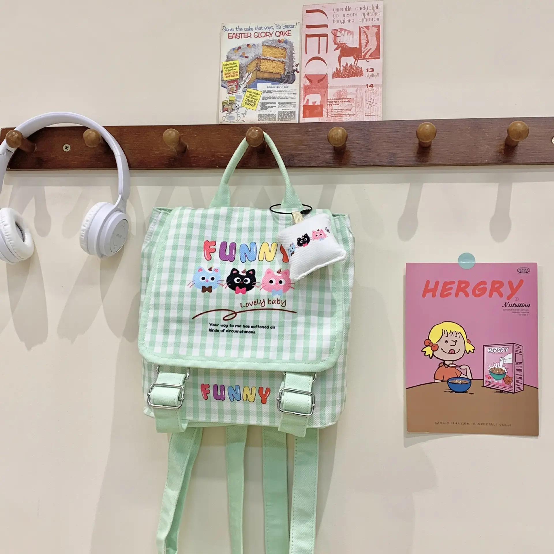 Children's Cartoon Backpack Large Capacity Shoulder Bag - Image 2
