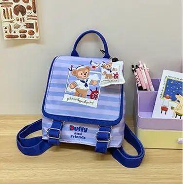 Children's Cartoon Backpack Large Capacity Shoulder Bag - Image 5