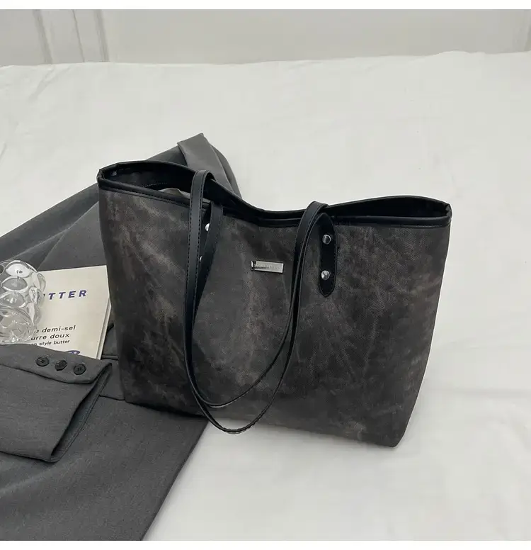 Pink Women's Tote Bag Large Capacity Shoulder Bag — feature 22