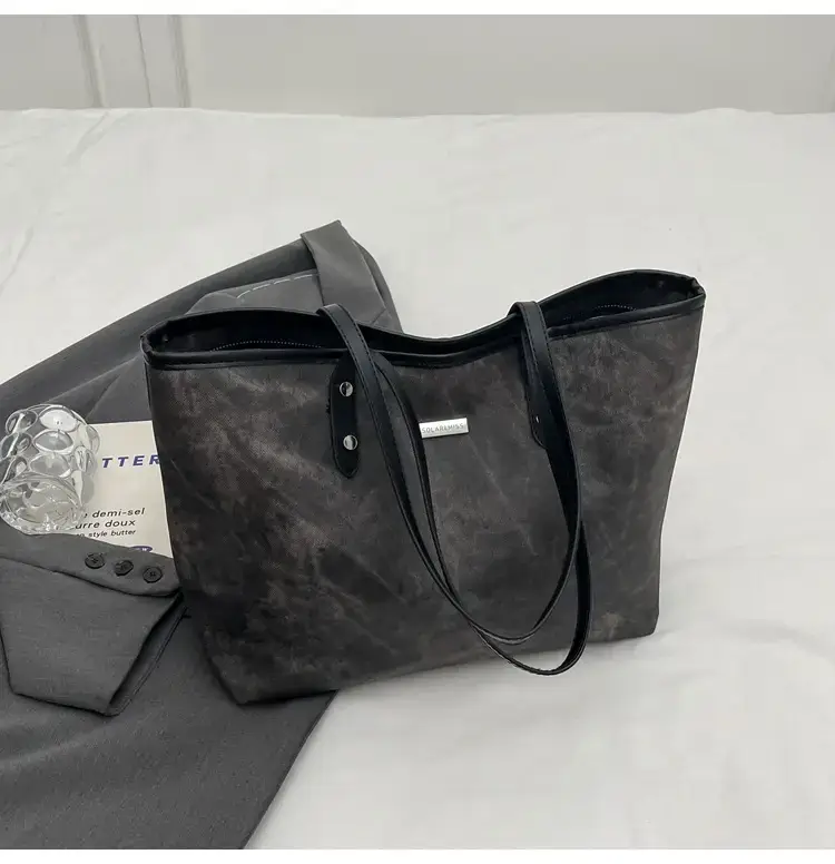 Pink Women's Tote Bag Large Capacity Shoulder Bag — feature 23