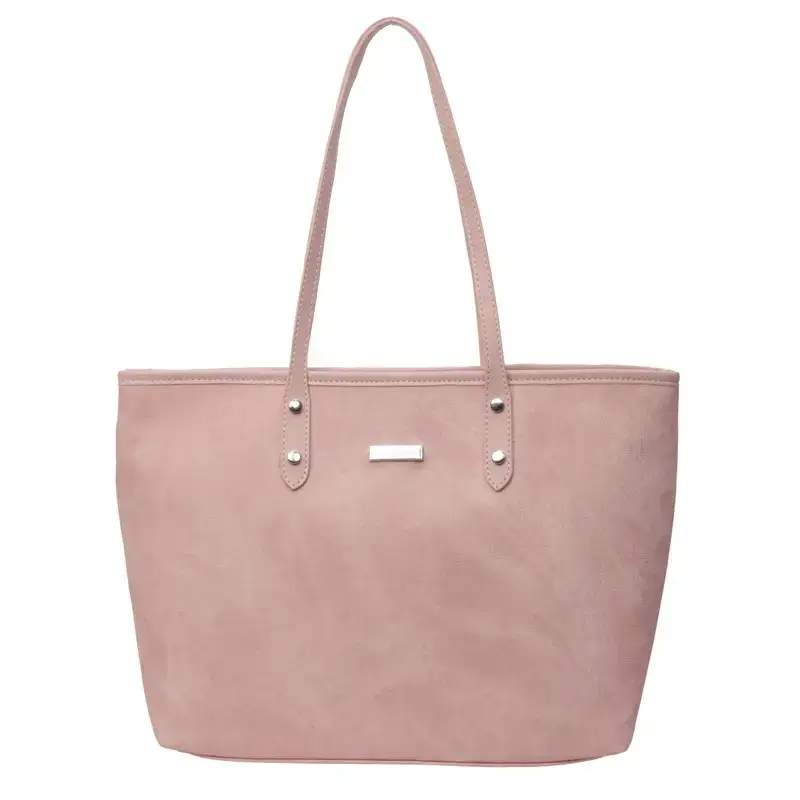 Pink Women's Tote Bag Large Capacity Shoulder Bag - Image 4