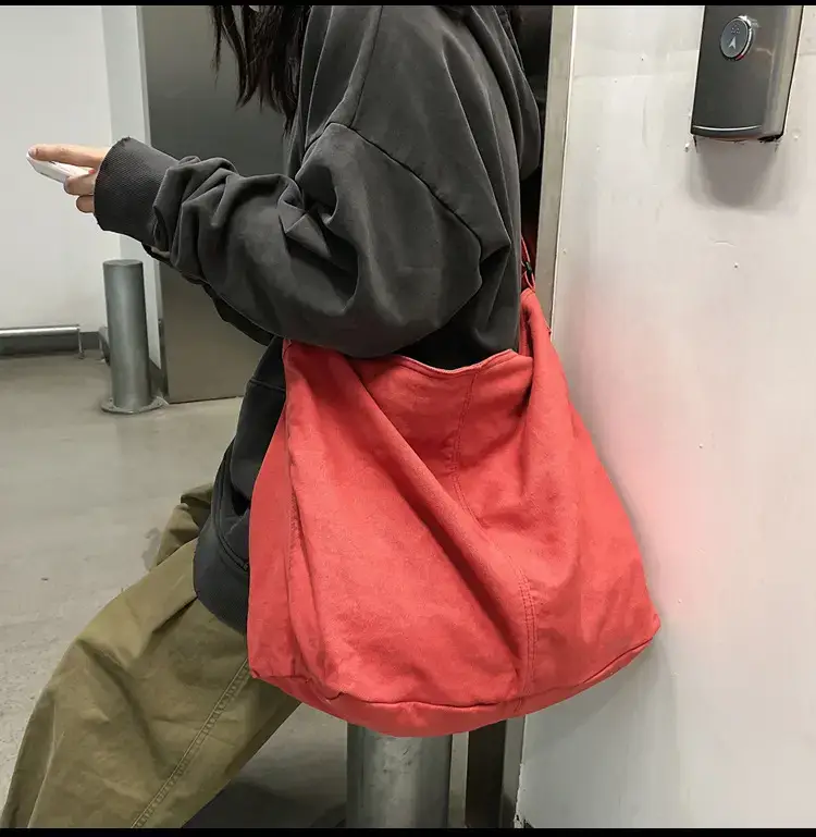 Red Korean Style Shoulder Bag for Women — feature 11