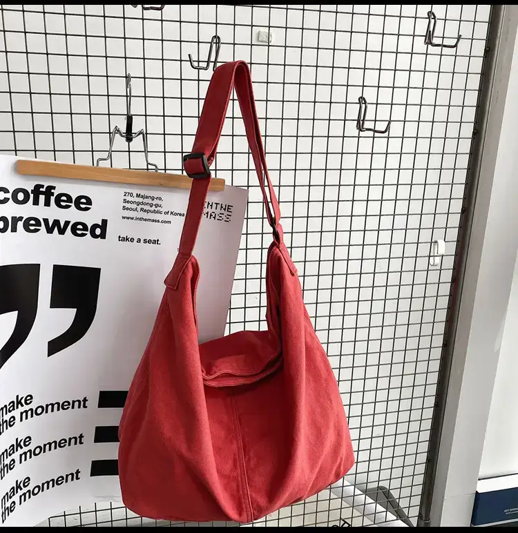 Red Korean Style Shoulder Bag for Women — feature 20
