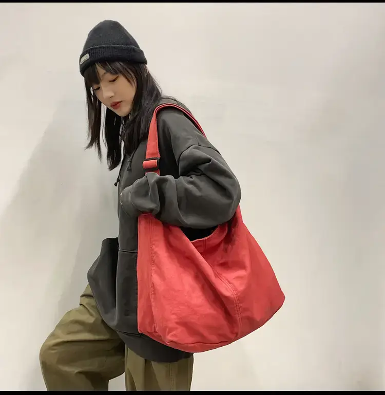 Red Korean Style Shoulder Bag for Women — feature 9
