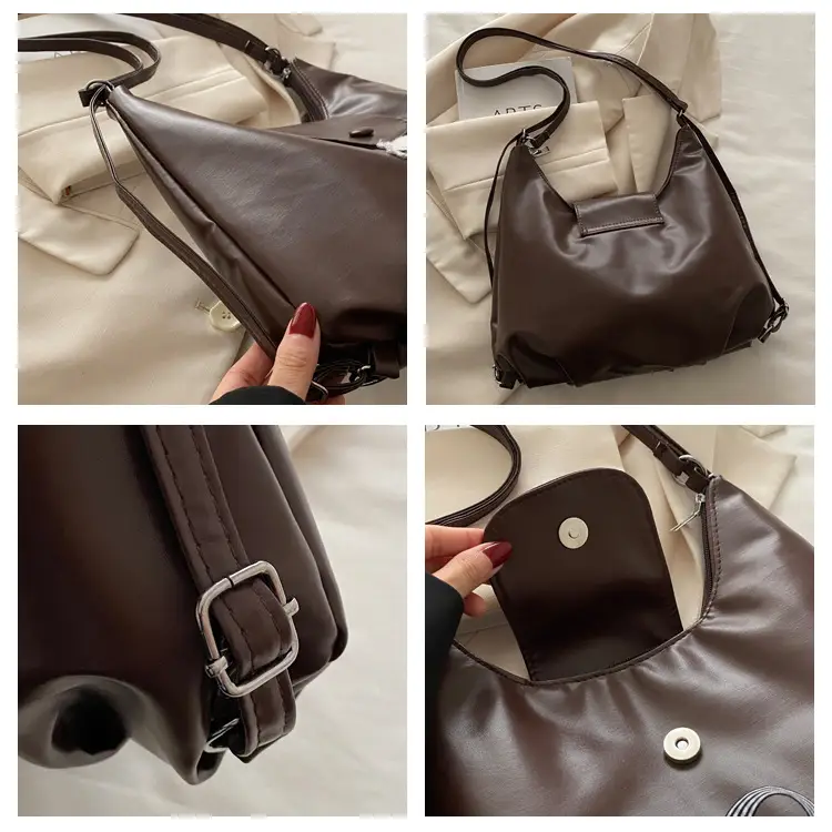 Black Crossbody Bag with Bow Decor for Women — feature 9