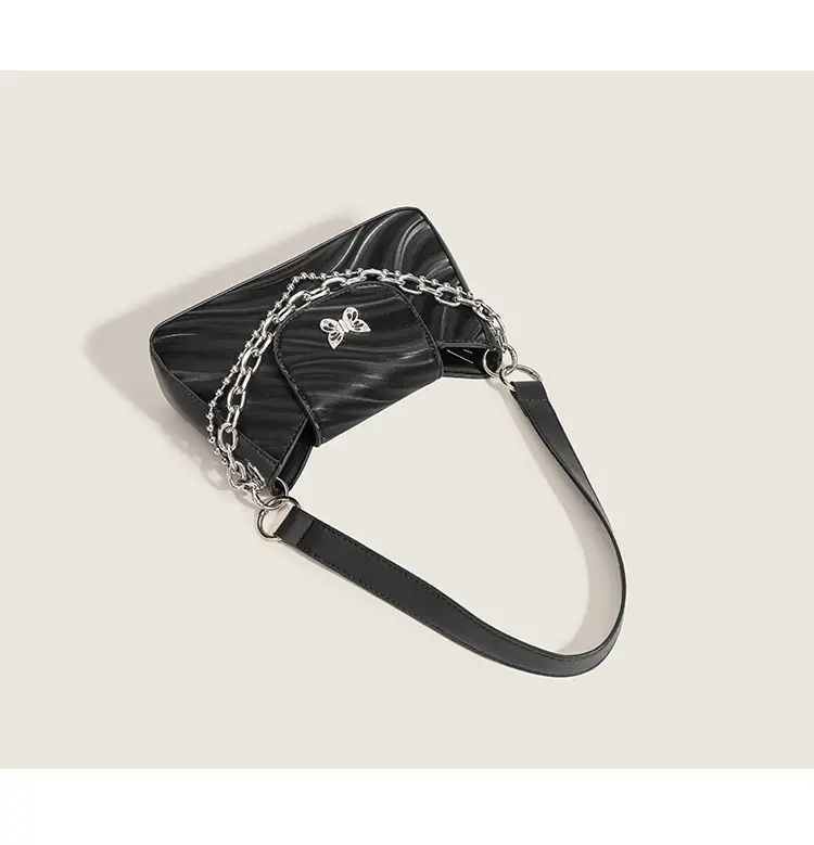 Black Chain Shoulder Bag for Women 2026 — feature 16