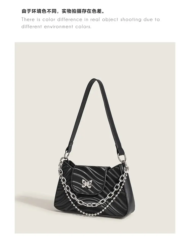 Black Chain Shoulder Bag for Women 2026 — feature 19