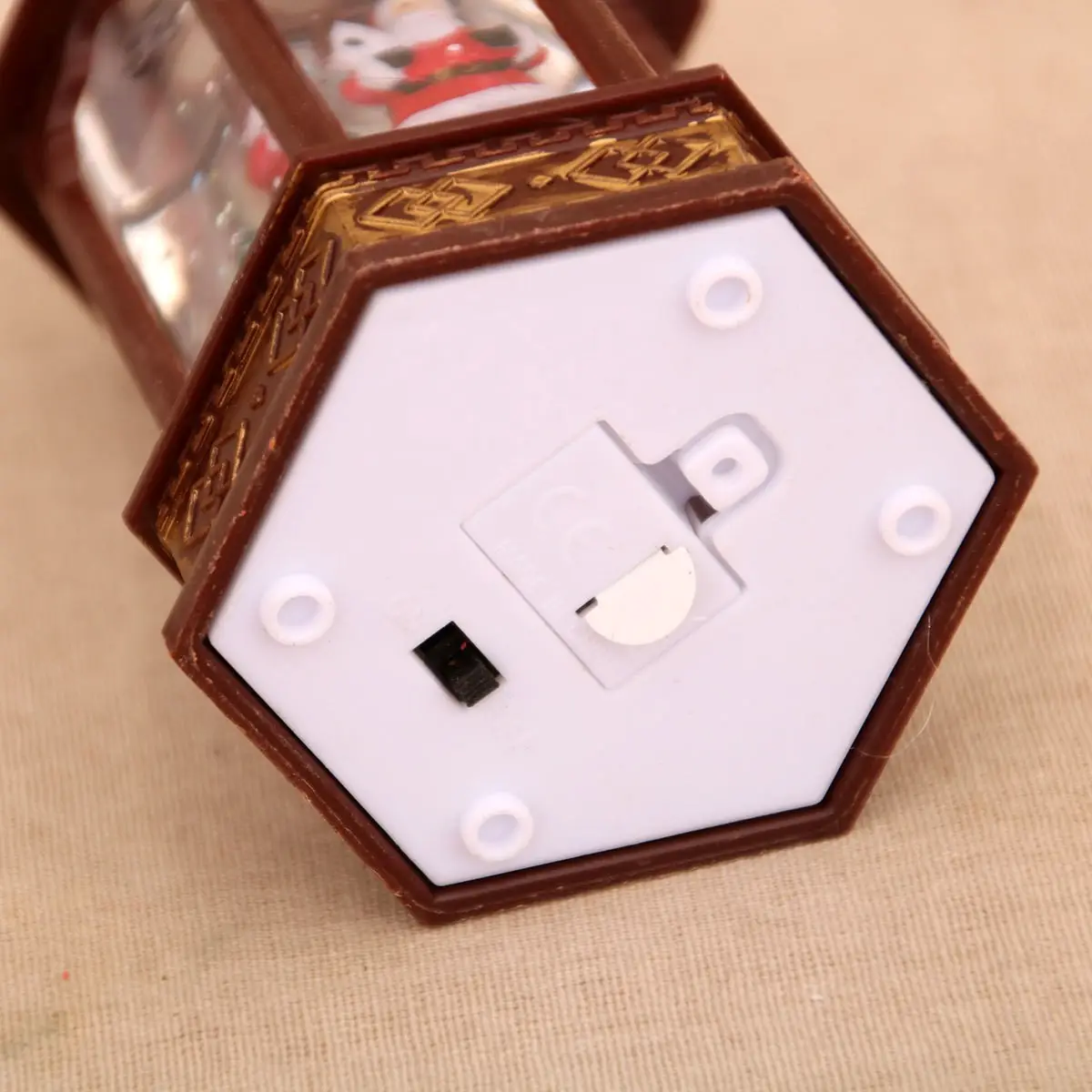 Christmas Snow Hexagonal Nightlight Ornament — feature 13