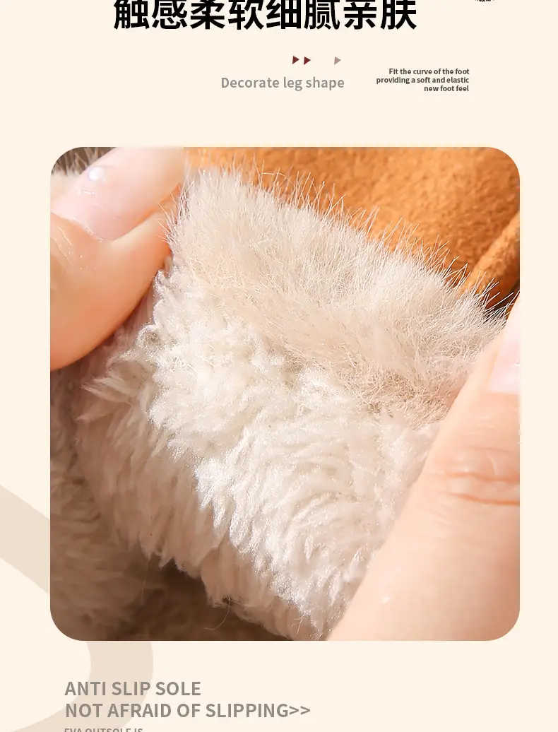 Maillard Cotton Slippers Women's Winter Outfit Slippers Indoor Home Couple's Household Thick-soled Non-slip Warm Cotton Shoes — feature 8