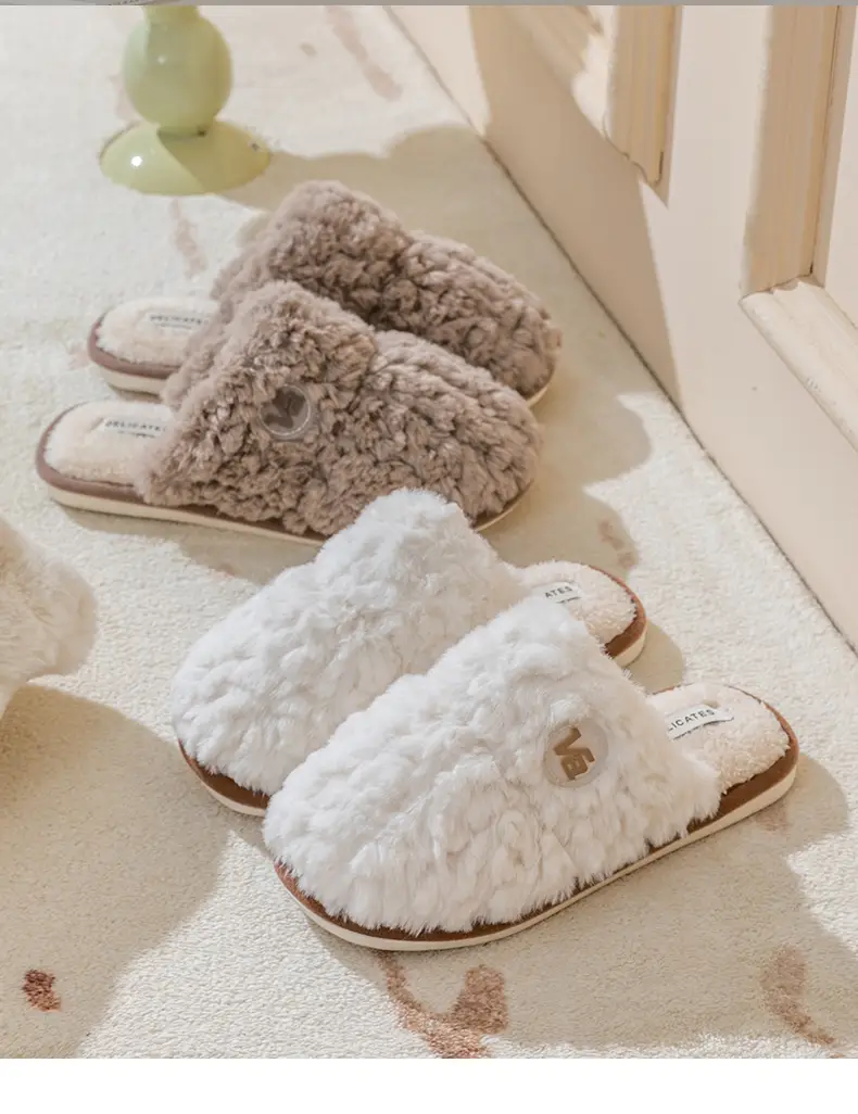 Cotton Warm Slippers for Women Winter Indoor — feature 20
