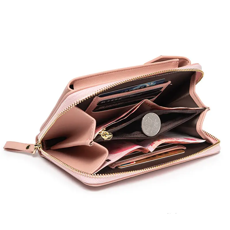 2024 Women's Mini Wallet Shoulder Crossbody Bag Black - Image 3