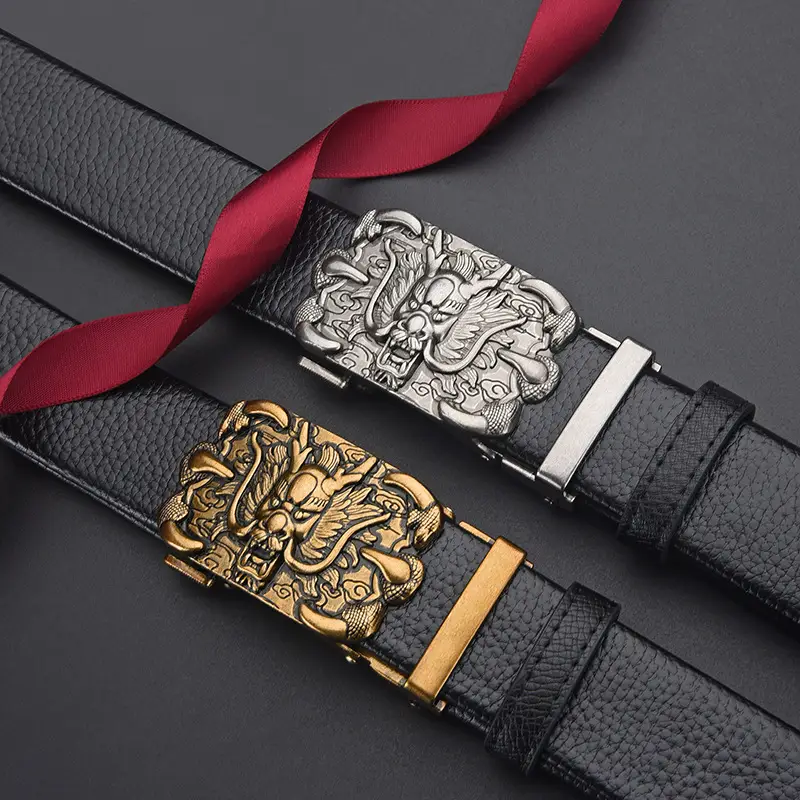 Dragon Claw Genuine Leather Belt for Men - Image 6