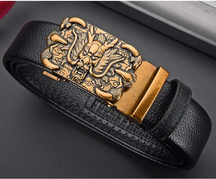 Dragon Claw Genuine Leather Belt for Men — feature 23
