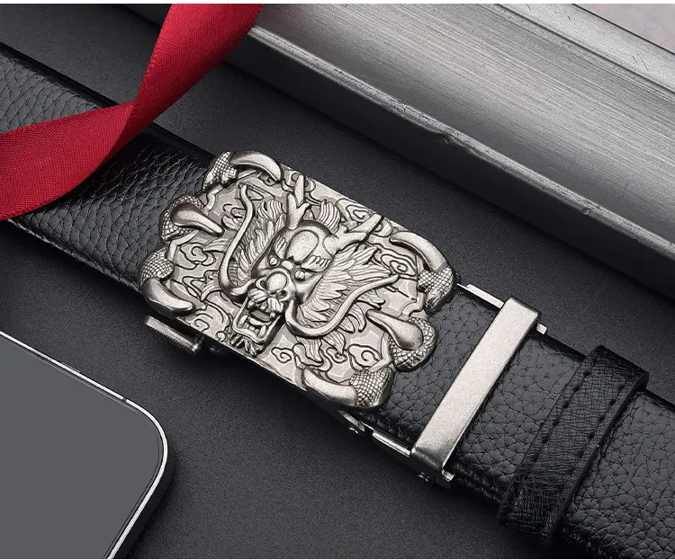 Dragon Claw Genuine Leather Belt for Men — feature 24