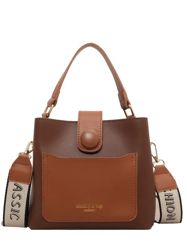 Black Vintage Bucket Bag for Women 2024 New Arrival - Image 9