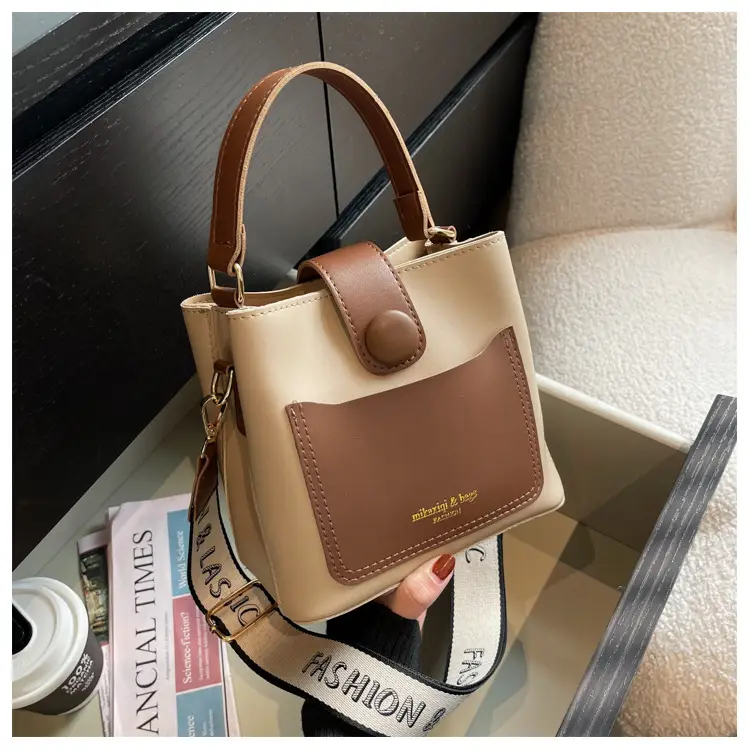 Black Vintage Bucket Bag for Women 2024 New Arrival — feature 30