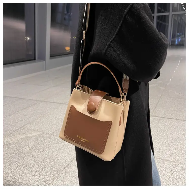 Black Vintage Bucket Bag for Women 2024 New Arrival — feature 9