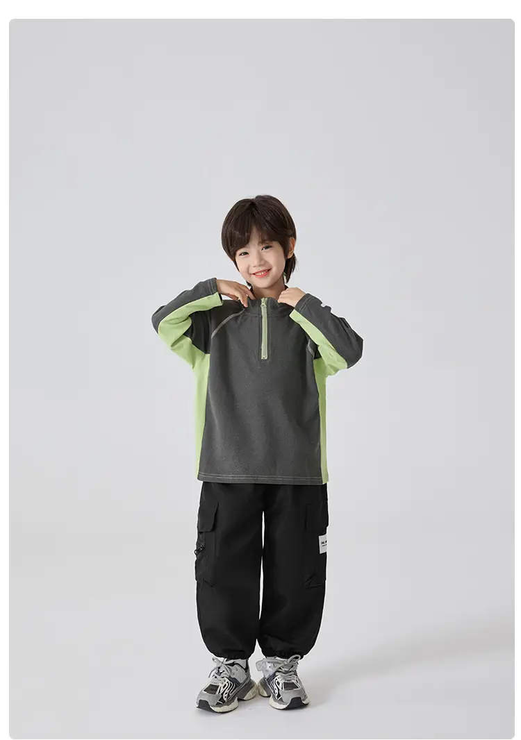 Haima Kids Winter Thermal Base Long Sleeve T-Shirt Light Blue — feature 8