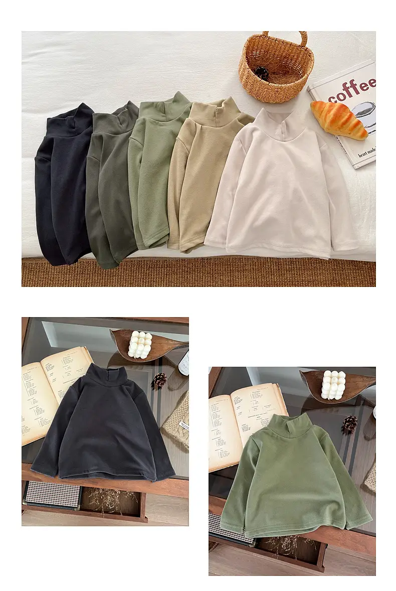 Korean Style Boys Hoodie Set 2024 Autumn Winter All-Match — feature 9