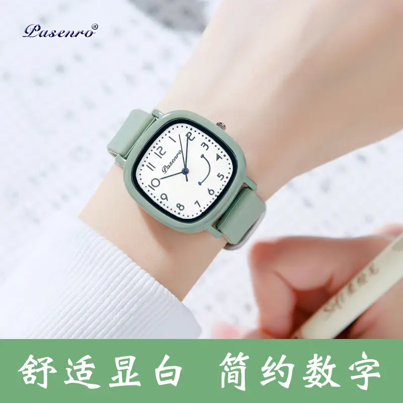 Raviv Black Square Watch for Students - Image 4