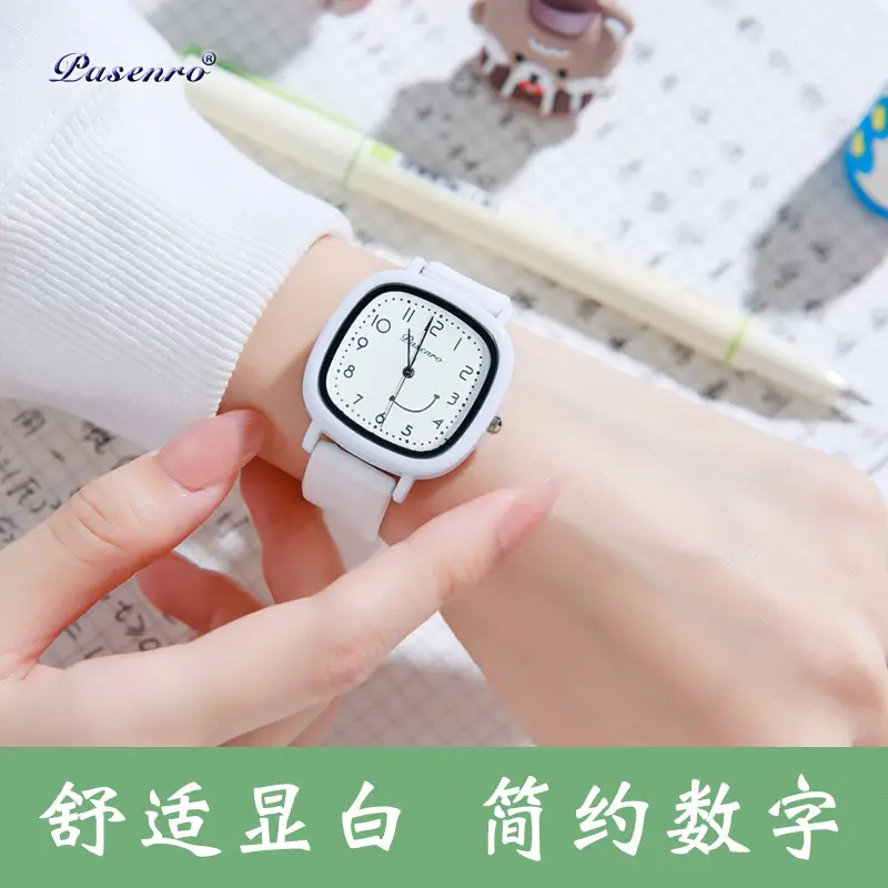 Raviv Black Square Watch for Students - Image 6