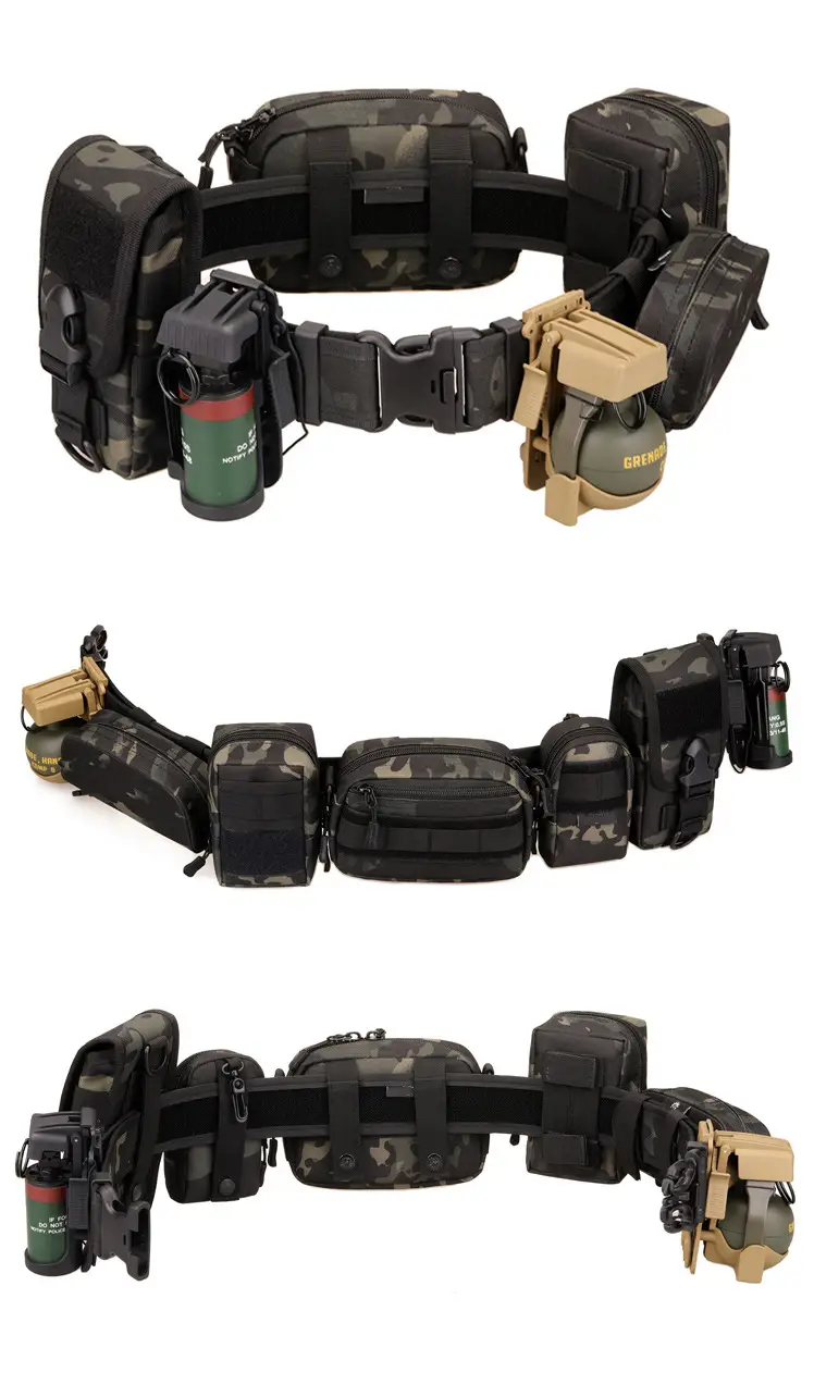 Tactical Military Fan Belt 5cm Quick Hanging Hard Outer Belt — feature 17