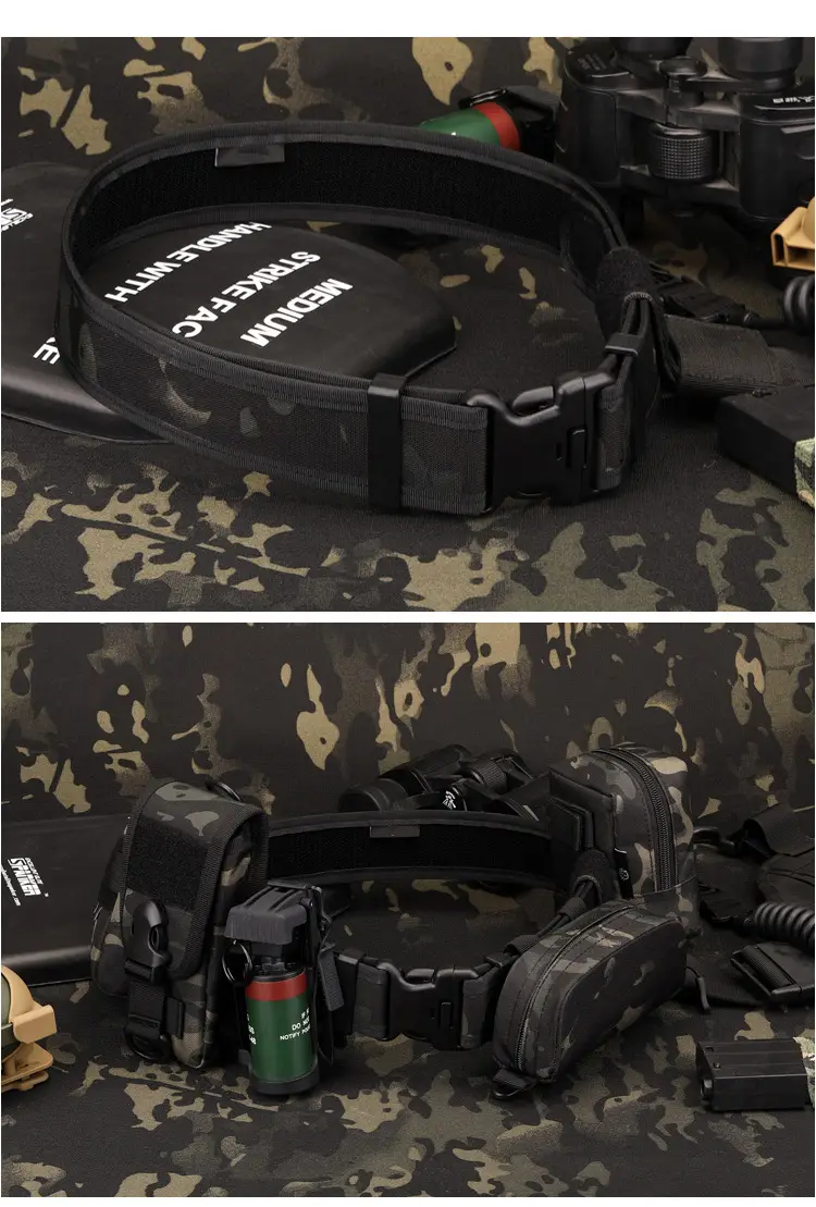 Tactical Military Fan Belt 5cm Quick Hanging Hard Outer Belt — feature 2