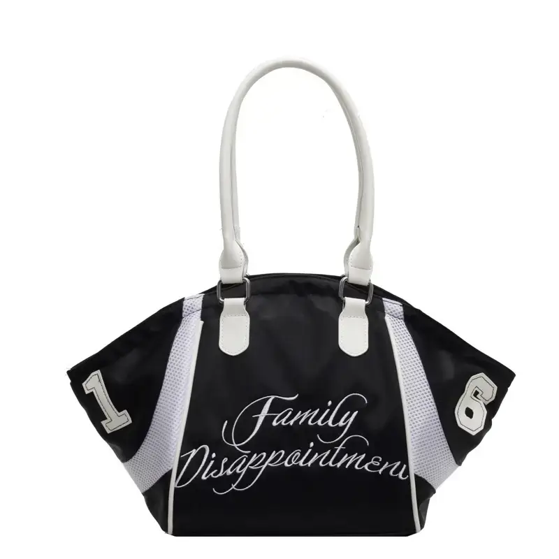 Women's Large Capacity Nylon Shoulder Crossbody Bag 2024