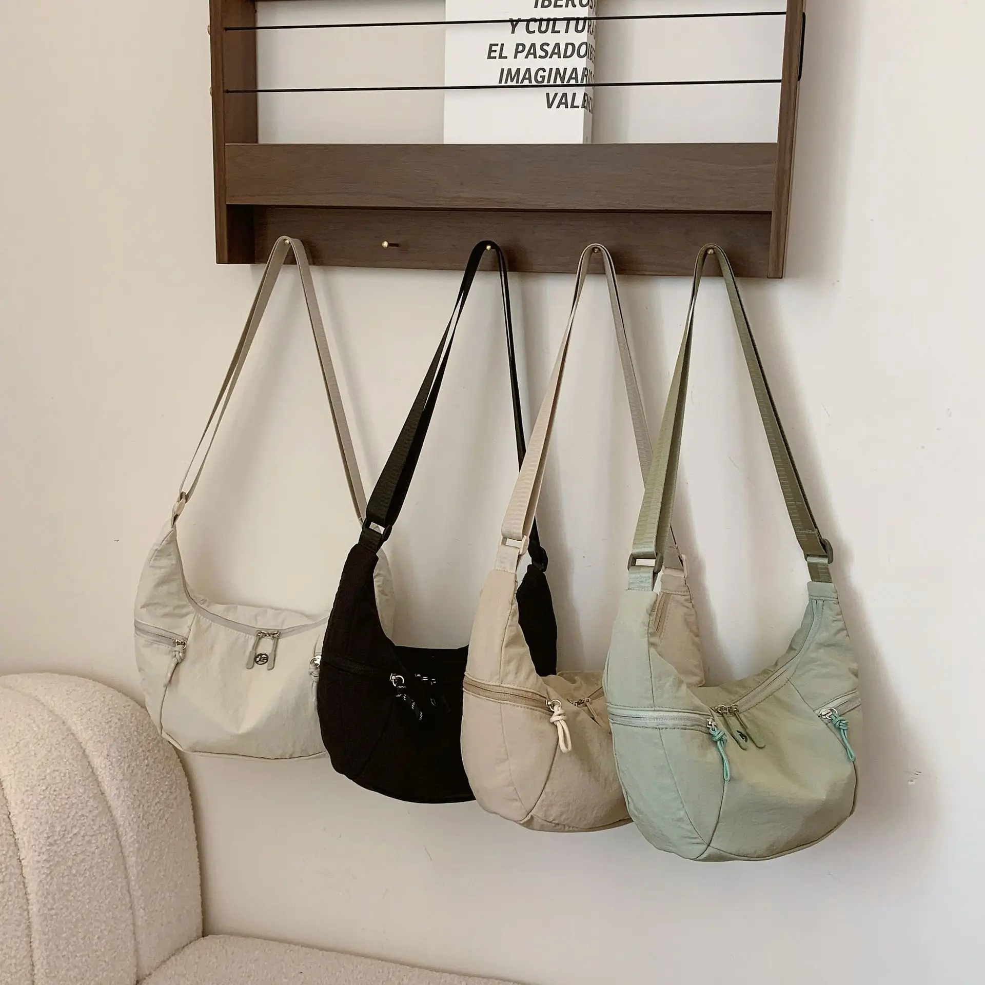 Green Shoulder Crossbody Bag for Women New Casual All-match - Image 5