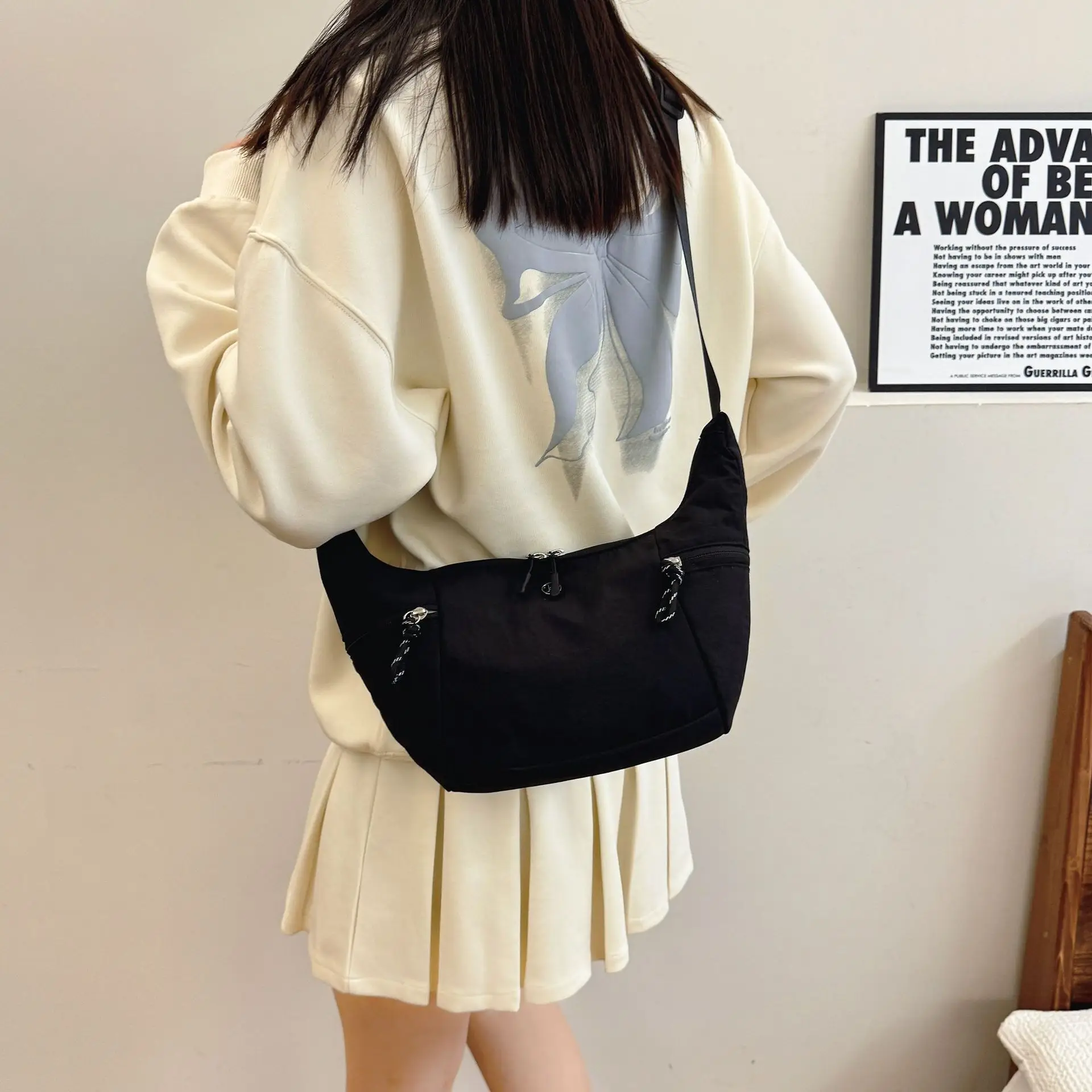 Green Shoulder Crossbody Bag for Women New Casual All-match - Image 8