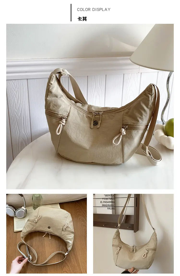 Green Shoulder Crossbody Bag for Women New Casual All-match — feature 12