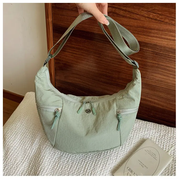 Green Shoulder Crossbody Bag for Women New Casual All-match — feature 22