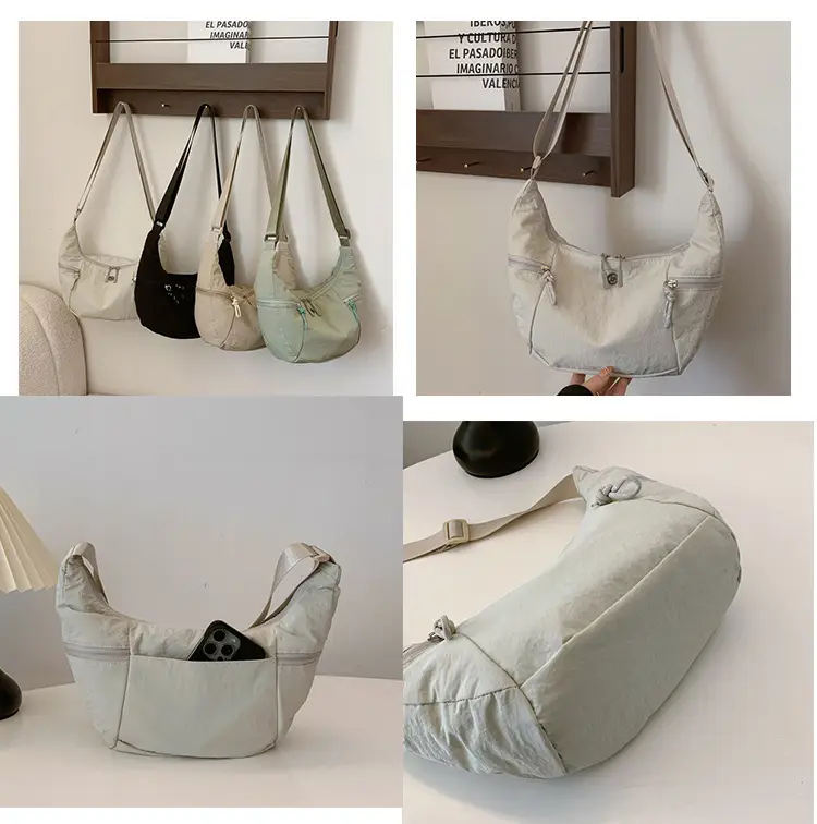 Green Shoulder Crossbody Bag for Women New Casual All-match — feature 8