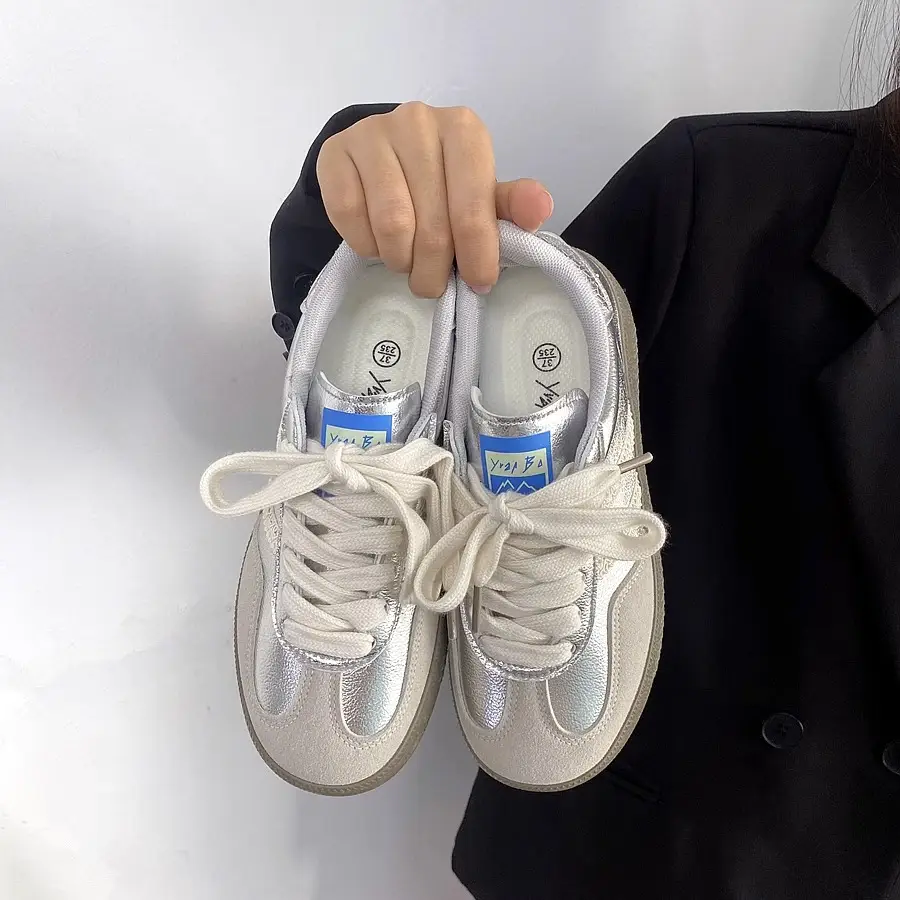 Korean Style Pink Sneakers All Match Summer — feature 5