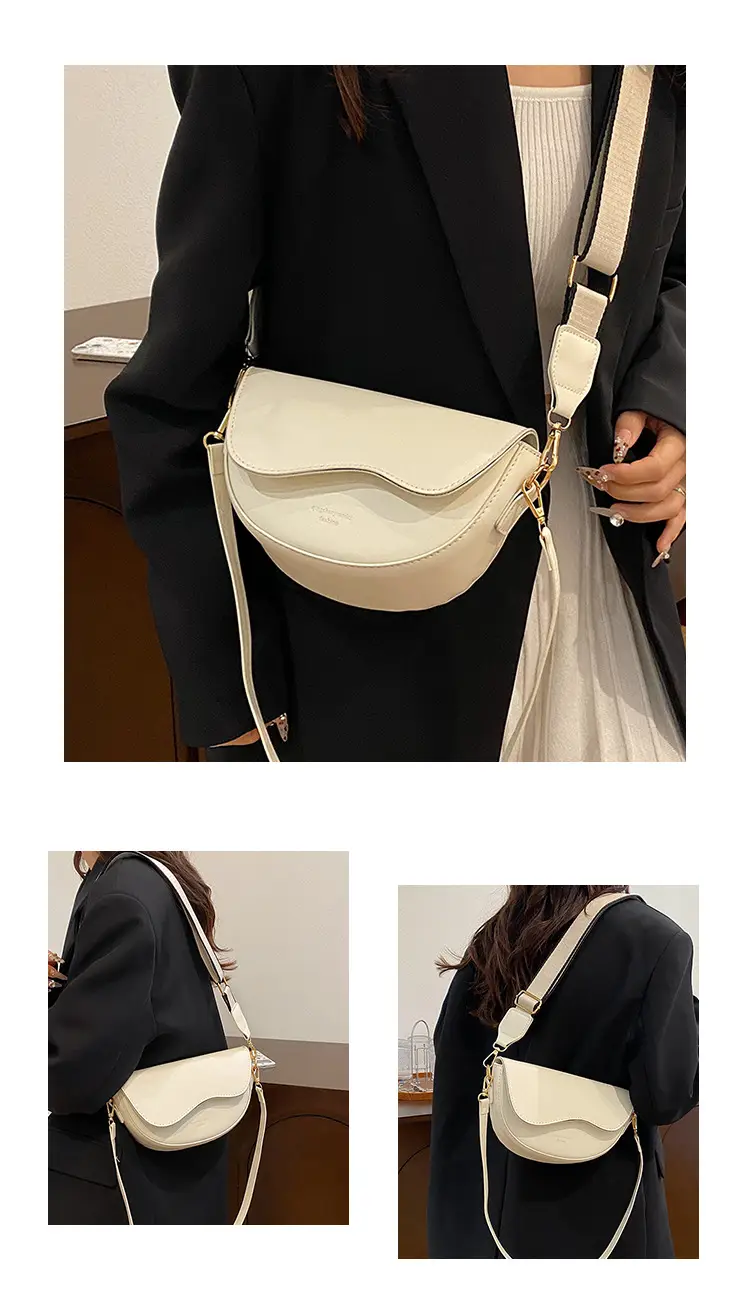 Black Textured Crossbody Bag for Women 2024 — feature 30