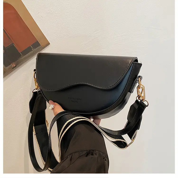 Black Textured Crossbody Bag for Women 2024 — feature 33