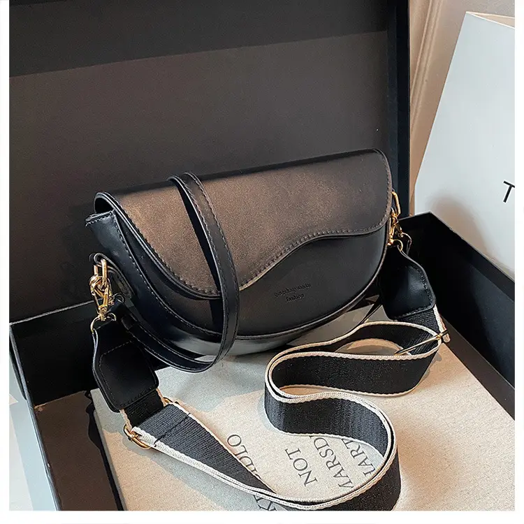 Black Textured Crossbody Bag for Women 2024 — feature 37