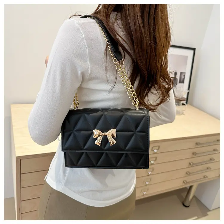 Pink Quilted Chain Shoulder Bag for Women 2025 — feature 20