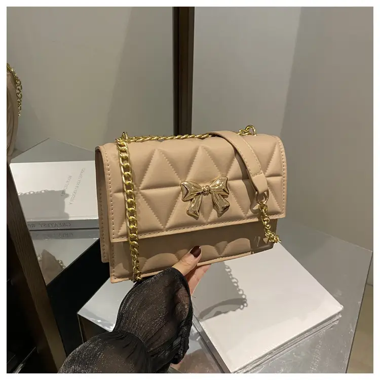 Pink Quilted Chain Shoulder Bag for Women 2025 — feature 25