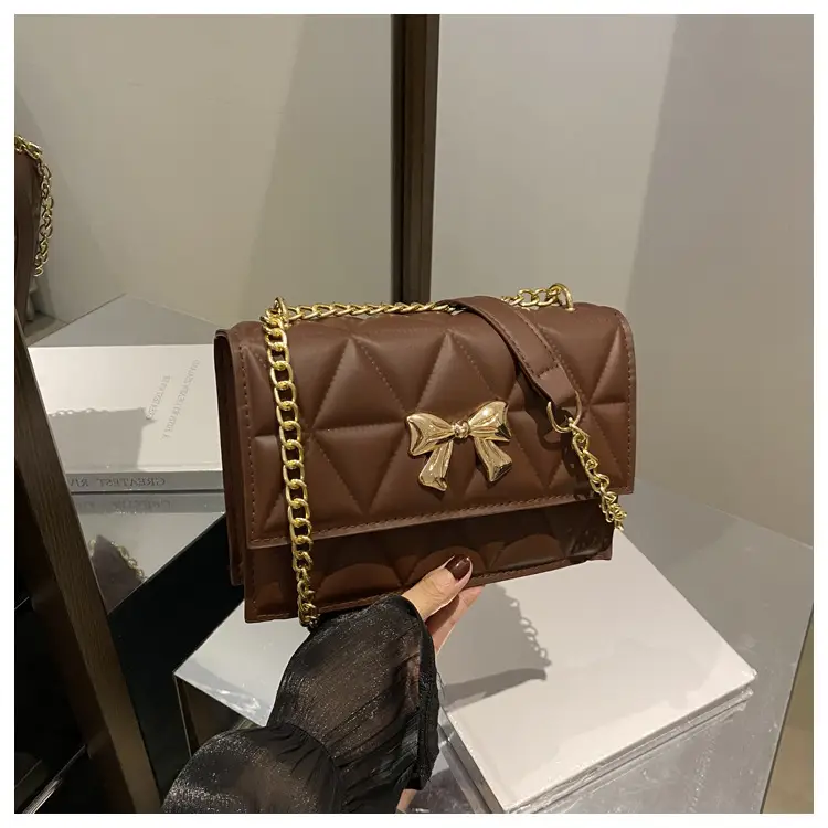 Pink Quilted Chain Shoulder Bag for Women 2025 — feature 26